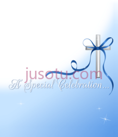 婴儿庆祝洗礼邀请函,blank baptism invitation PNG
