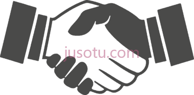 握手,hands shaking royalty library PNG