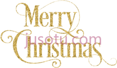 圣诞快乐黄金PNG