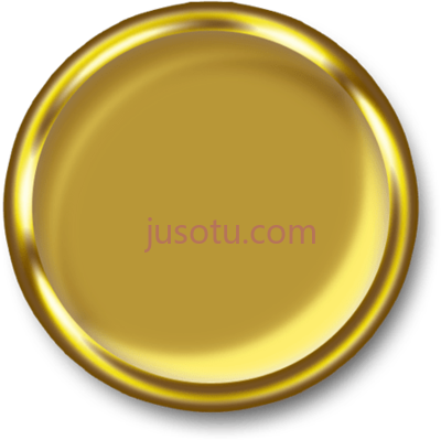 金纽扣,gold button PNG