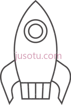 火箭外形PNG