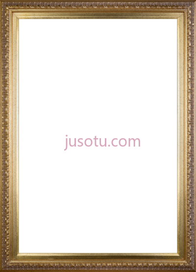 优雅金框,elegant gold frame artist's wife PNG