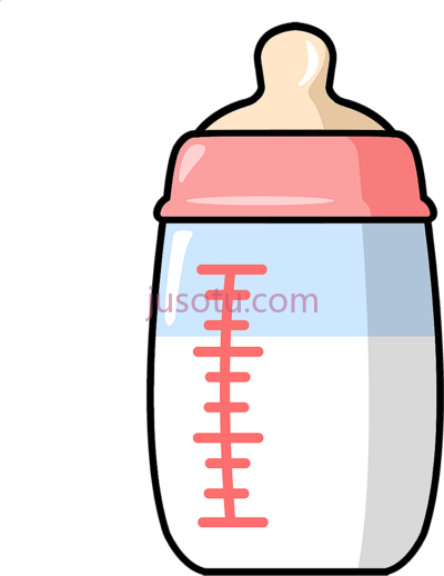 婴儿奶瓶,baby milk bottle best cartoon food PNG