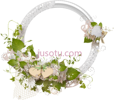 花环,wedding frame cluster PNG