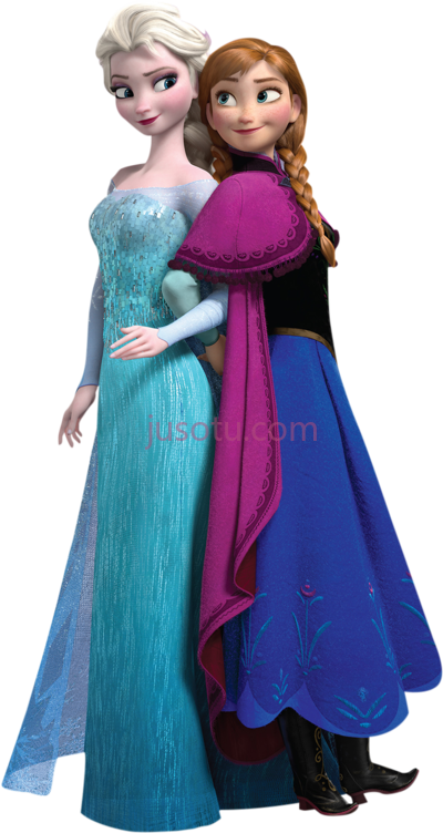 冰雪奇缘安娜,frozen disney anna elsa01 PNG