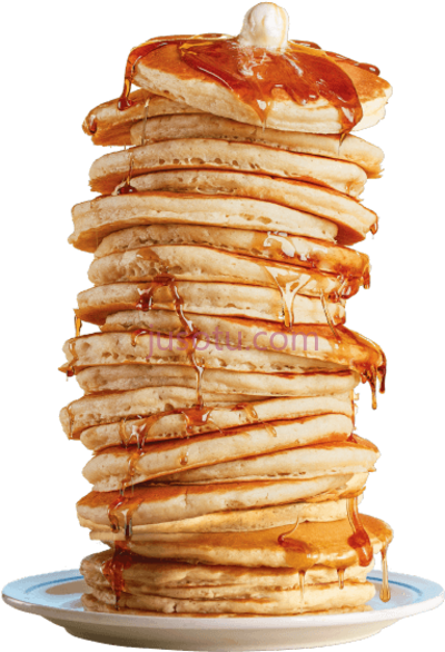 煎蛋饼,pancake stack PNG