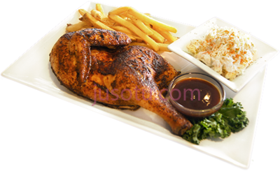 烧鸡,fried chicken grill half PNG