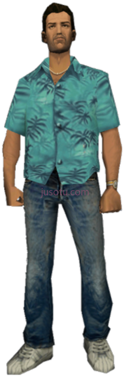 侠盗猎车手,tommy vercetti from gta vice city PNG