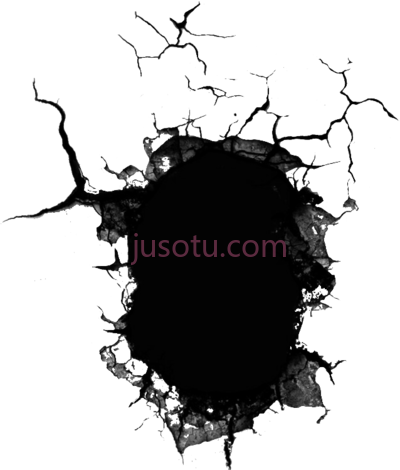 墙面孔洞开裂,wall hole cracked cracking cracks ground overlay PNG