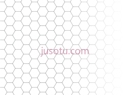 六角网格,hexagon fade left PNG