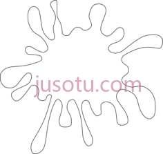 白色飞溅PNG