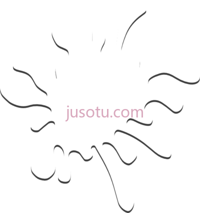 白色油漆飞溅,white splatter paint splash PNG