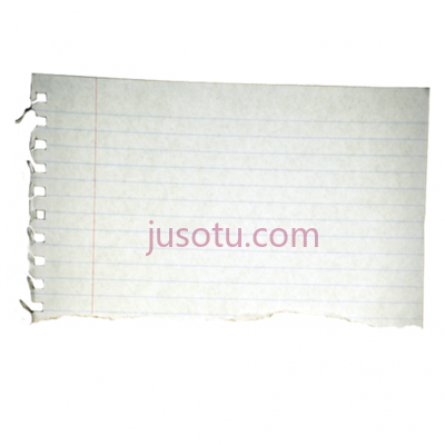 笔记本纸撕破,notebook paper torn PNG