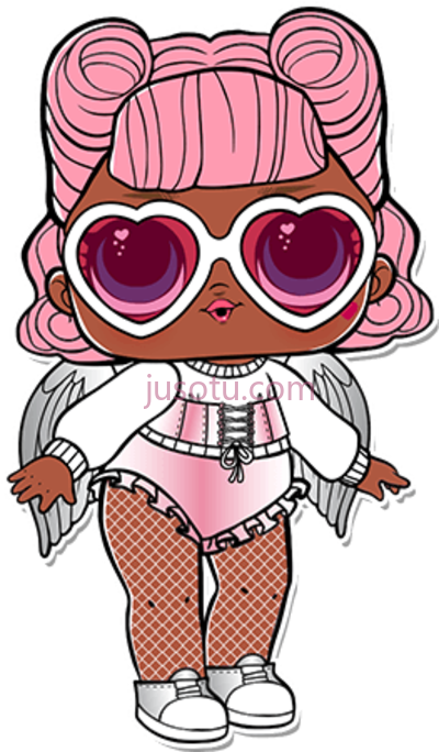 惊喜娃娃,angel lol surprise confetti pop PNG