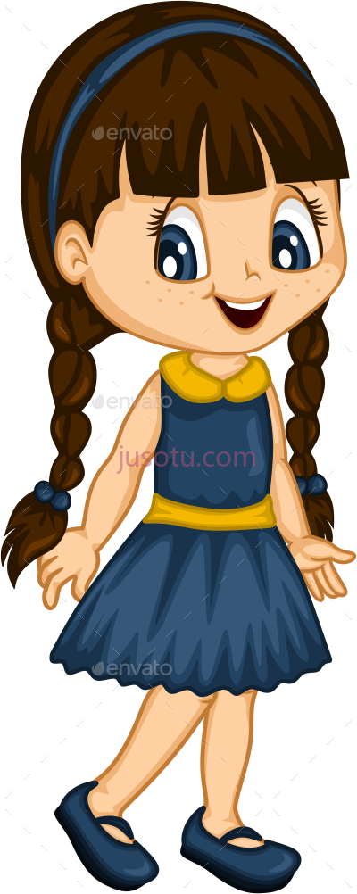 小女孩,little girl spring PNG