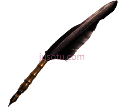 羽毛笔,quill pen PNG