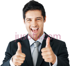 男人竖起大拇指PNG