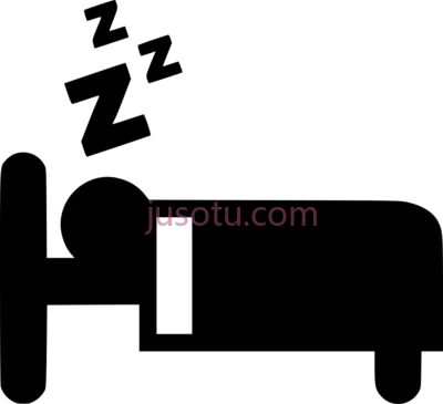 睡眠,bed sleep icon PNG