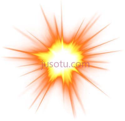 爆炸火焰火花,explosion flame spark art PNG