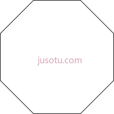 八角形,octagon shape PNG