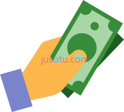 现金,cash in hand icon PNG