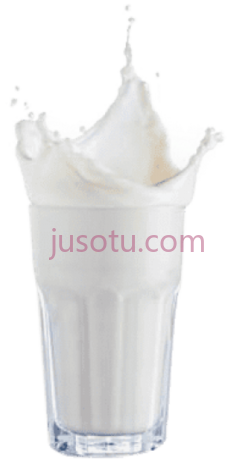牛奶杯飞溅PNG