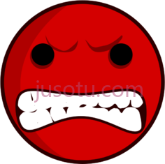 愤怒脸生气, PNG