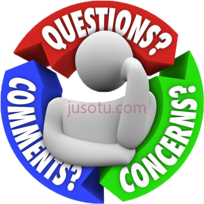 有问题,any questions or comments PNG