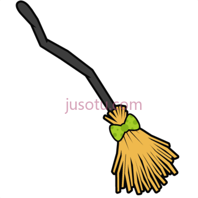 巫婆扫帚,witch broom cut file cute files PNG