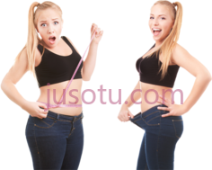 减肥前后,fat women PNG