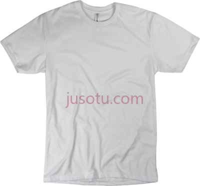 白色T恤,next level cvc t shirt PNG