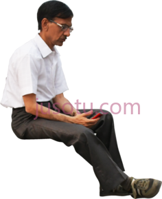 人坐, PNG