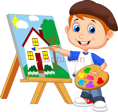 儿童绘画,kid painting PNG