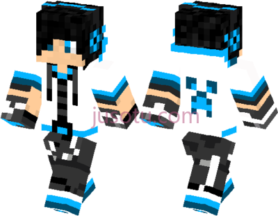 我的世界,cool kid skin minecraft PNG