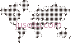 世界地图,flat PNG