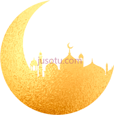 开斋节快乐,eid mubarak moon PNG