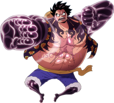 路飞,gear fourth luffy PNG