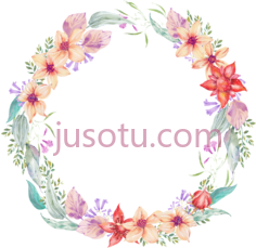 花环,corona de flores PNG