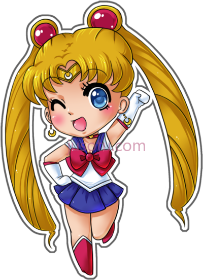 美少女战士,sailor moon serena PNG