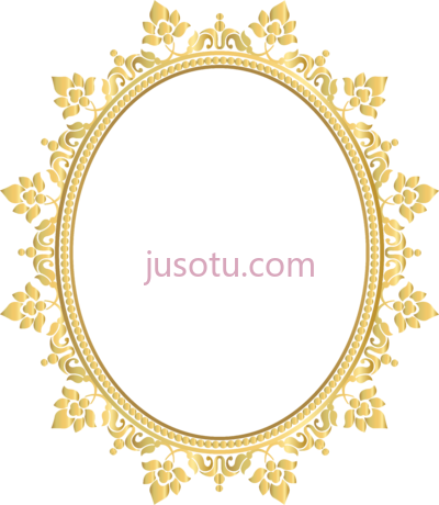 金框,gold frame PNG