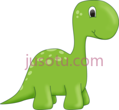 可爱恐龙PNG