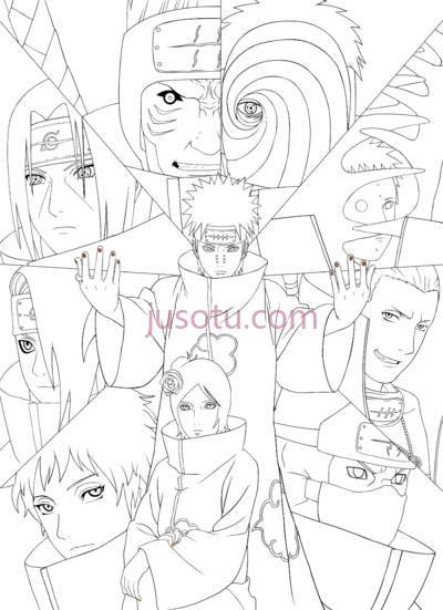 火影忍者,naruto artbook PNG