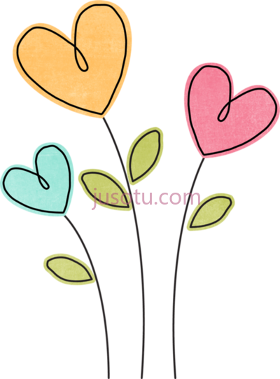 心花,cake heart art flower easy PNG
