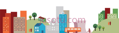 城市,cartoon city cities PNG