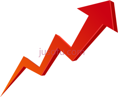 向上箭头,up arrow going PNG