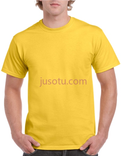 黄色T恤,full color shirts yellow blank t PNG