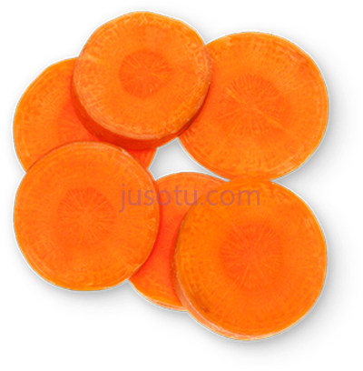 胡萝卜片,carrots PNG