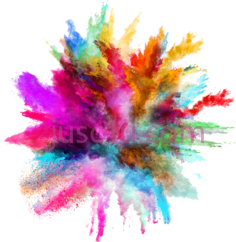 烟色粉末爆炸,splash color PNG
