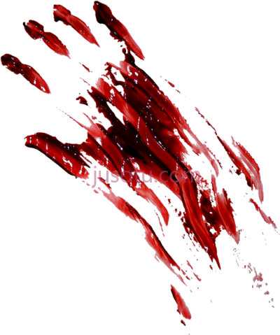 血腥手印,report abuse bloody hand print PNG