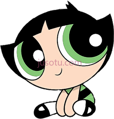 飞天小女警,buttercup powerpuff girls PNG
